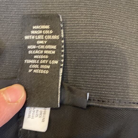 Lane Bryant The Laney Wide Leg Crop Pant 3 Button Detail Detail EUC Sz 20 Cotton - Picture 8 of 15